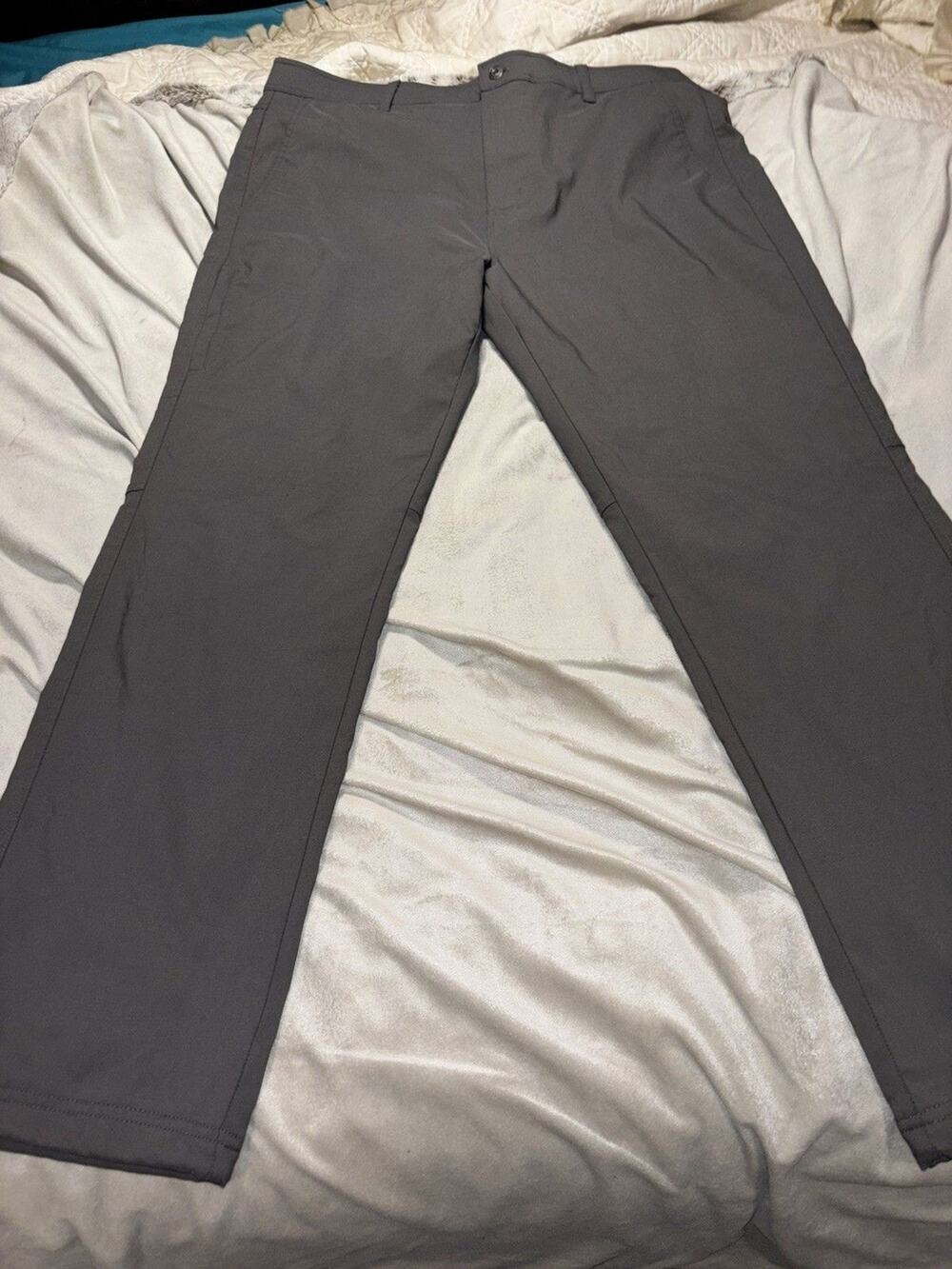 40x34 Green Gerry Men’s Venture Fleece Lined Outdoor Warm Pants 40 x 34 Winter